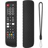 Generic Custodia protettiva in silicone per telecomando Samsung Smart TV, antiurto, per Samsung BN59-01315A, BN59-01315B, BN59-01315E, BN59-01315L, colore nero