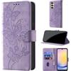 CaseGla Cover per Samsung Galaxy A25 5G, Viola | Blocco RFID, Portafoglio Pelle PU, Flip Libro, Porta Carte, Magnetica Libretto, Antiurto Protezione Completa