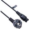 Keple Cavo di Alimentazione UE da 3 Pin Clover Compatibile con Acer Dell HP Sony Vaio Delta, Lenovo ThinkPad IdeaPad X1 Yoga Edge Helix, Asus Rog, LG 32LN520B 42LN5400 42LB5600 42LB5800 AC Adattatore 2M