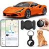 JTLEU GPS Tracker Auto,2026 Magnetico Localizzatore gps per Auto Air Tracker Android e IOS, Nascosto SIM senza abbonamento, IP68 Impermeabile Bluetooth Smart Tag Per Veicoli,Chiave e Bagagli
