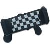 YSWOMOSKD Porta cellulare per Mini R50 R52 R53, Supporto auto per prese d'aria rotonde Mini Cooper One R50 Cabrio R52 R53, Supporto vivavoce per smartphone, iPhone(Checker)