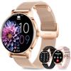 Fitdafit Smartwatch Donna, 1,27 Orologio Smartwatch con Chiamata Bluetooth, Orologio Fitness con Frequenza Cardiaca, SpO2, Sonno, 100+ Sportive, Impermeabil IP68 Smart Watch per Android iOS (3 Cinturini)