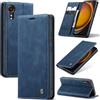 Azororo Cover per Samsung Galaxy Xcover 7 5G, Premium PU Pelle Custodia, Magnetica Carta Fessura Portafoglio Case, Flip Cavalletto Custodia per Samsung Galaxy Xcover 7 - Blu