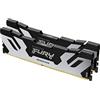 Kingston FURY Renegade DDR5 Argento/Nero XMP 48GB (2x24GB) 8400MT/s CL40 CUDIMM Memoria Gaming per Computer Kit da 2 - KF584CU40RSK2-48