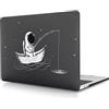 HLAAJJX Custodia per Macbook Air 13 pollici 2017 2016 2015 2014 2013 2012 2011 2010 Pubblicazione Modello A1466 A1369, Copertina Rigida in Plastica Protettiva, Astronauta creativo