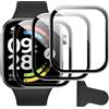 Lemxiee 3 Pezzi pellicola protettiva per Xiaomi Redmi Watch 6 Proteggi schermo flessibile a copertura totale