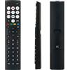VINABTY ERF2AE36H Telecomando vocale sostituito Adatto per Hisense TV 50E77NQ 43E77NQ 55E77NQ 58E77NQ 65E77NQ 75E77NQ 85E77NQ 100E7NQ 43E63NT 50E63NT 55E63NT 58E63NT 65E63NT 75E63NT