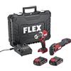 FLEX Azione DUOpack 532843 - Trapano avvitatore a batteria DD LD+MT 18-ECTC/2.5 (dimensioni 480 x 340 x 140 mm, peso 5,48 kg, batteria da 18 V)