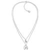 Tommy Hilfiger Jewelry Collana con Pendente da Donna in Acciaio Inossidabile con Cristalli - 2780067