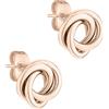 Liebeskind Berlin orecchini a bottone LJ-1050-E-12 IP oro rosa