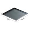 Teglia Piana EN 30x40 in Lamiera Blu Spessore 8/10 - Altezza 2 Cm