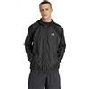 adidas Giacca allenamento impermeabile UOMO Adidas Nero Tech Apparel WindBreaker