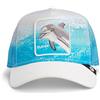Goorin Bros Cappello Berretto Azzurro DOLPHIN IN THE ELEMENT TRUCKER