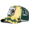 Goorin Bros Cappello Berretto Acid Cow Cash Trucker Unisex Verde Giallo