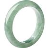 BJIMIDTI Anello in giada verde chiaro naturale (taglia: 3-13), anello sottile in giada verde di grado A per le donne 100% vera pietra giada anello semplice gemma anello regalo gioielli, SIZE 4, Pietra