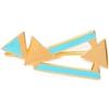 VALENTINA FERRAGNI GAIA LIGHT BLUE argento 925 mono orecchino dorato laccato valentina ferragni nuova collezione