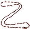 DragonWeave - Collana con catena a sfere in rame anticato, 3,2 mm, con finitura extra resistente per proteggere il colore e Rame, colore: Trasparente, cod. 40 883 7 26