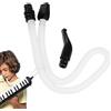Huxibai Tubo Di Ricambio Per Melodica - Tubo del Bocchino per Melodica,con Parti di Ricambio per Attività Scolastiche Aula Principianti Raduni all'Aperto