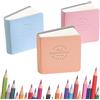 Generic Mini album da disegno tascabile, carta 5 x 5 cm, quaderno da disegno compatto, 48 pagine, 300 g/m², per artisti, studenti, scrittori, pianificatori, viaggi, studio e uso quotidiano