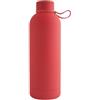 Agendepoint.it - Borraccia Termica SOFT TOUCH In Acciaio 500 ML - Opaca 7x22 cm Per La Scuola Sport Hobby E Lavoro - Rosso