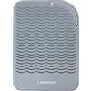 Lessmon Tappetino resistente al calore per arricciacapelli, piastra lisciante e strumenti per l'acconciatura, 22,9 x 16,5 cm, silicone alimentare, grigio