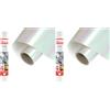 Siser Aurora - Vinile Termoadesivo Iridescente White 30x50 cm per Tessuti| Effetto Iridescenti, Facile da Applicare con Plotter o Ferro da Stiro (Confezione da 2)