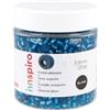 INNSPIRO Rocciaia in vetro rotondo argento blu per bambini 3,8 mm. 6/0 120 g.