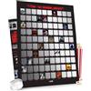 Palettes and Prints Top 100 film horror Scratch Off poster - Poster di film mozzafiato opera d'arte fatta a mano, regalo per gli innamorati, memorabilia spaventoso