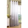 Gardinenbox Tenda opaca con occhielli, in microfibra sfumata, 204252, Poliestere, Grau, 1 Stück HxB 245 x 140 cm