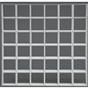 Famar SM10W.100.F PANNELLI CONTROSOFFITTO GRIGLIATO 600x600x40 mm (7 Pz) 2,52 mq in alluminio Maglia 100x100 mm bianco spessore 0,5 mm, preverniciato Lay-on per struttura in vista ITP AKIFIX base 10 mm
