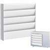 Generic Deflettore AC - Griglia di soffiaggio per unità esterna, deflettore di copertura guida per pannelli di condotti di ventilazione, pavimenti, finestre riscaldanti casa
