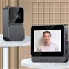 EasyByMall Videocitofono Campanello Camera, Campanello Telecamera Wireless, Schermo da 4,3 pollici Video Campanello Telefono Telecamera di Sicurezza Campanello Citofono, Citofono bidirezionale
