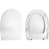 HYDRO HOME Copriwater Sedile Wc Loft Hidra Come Originale, In Plastica Termoindurente Avvolgente,Colore Bianco MADE IN ITALY