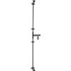 KeyMet Cremonese per finestra nera, chiusura basculante, chiusura finestra, chiusura a vasistas (1300 mm)
