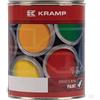 Kramp vernice nera profonda RAL 9005 in resina sintetica per auto, 1 l