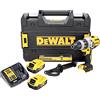 DeWalt DCD996P2-QW Trapano Avvitatore a Percussione, 3 Velocità, 5.0 Ah, Motore Brushless, con Doppia Batteria in Valigetta TSTAK, 18 V, giallo;nero;argento, 1/2_pollice