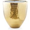 Vaso Fenice Svasato Gold H60 D57 - Enzo De Gasperi (EDG)