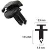 RMS RIVETTO IN PLASTICA HONDA 90683-GAZ-003