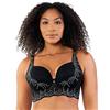 Parfait Pearl P6091 Reggiseno con Scollatura a V Donna, Nero, 2D
