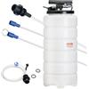 VEVOR Estrattore di Fluidi Pompa a Vuoto di Aspirazione per Cambio Olio di Motore Pneumatico/Manuale Capienza max. 15L, Estrattore per Cambio Olio Pompa a Vuoto Kit Evacuazione a Vuoto dei Fluidi Auto