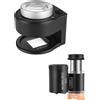 SODIAL Lente D'Ingrandimento 30X e Microscopio 60X, Lente D'Ingrandimento Portati2880