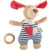 SIGIKID 39052 - Carillon a forma di cane, per bambine e ragazzi, consigliato dalla nascita, blu, 1 pezzo (confezione da 1)