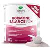 Nature's Finest Hormone Balance PRO, Integratore in Polvere 150 g | Con ashwagandha, iperico, valeriana, vitamina B6 e zinco - bevanda gusto lampone per la donna, 30 porzioni