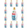 Dixan Anti-odore, Detersivo Liquido Lavatrice, Tecnologia Pulito Profondo,200 Lavaggi (6)