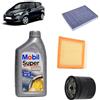 OP Kit tagliando 3 filtri + 5L olio Mobil 5W30 5W30 per Ford B-Max 1.4 benzina/GPL 2012-2018
