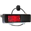 EASYSHOP24H Faro Fanale Fanalino Posteriore Destro Per Vitara dal 1988 al 1998 Retronebbia Paraurti Gruppo Ottico Stop Luce Inferiore Con Portalampade e Lampadine e Griglia