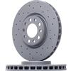 ZIMMERMANN FORMULA Z 2x ZIMMERMANN Disco freno Anteriore Ø305mm Altezza: 45mm Spessore: 28mm N° fori: 1/5 Cerchio foro-Ø: 110mm ventilazione interna forato 110.2224.52 Compatibilità con ALFA ROMEO GIULIA 952