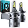 KOYOSO H4 LED Lampadina 180W 40000LM, Kit Aggiornamento per Alogena Auto