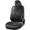 Walser coprisedili compatibile con peugeot 206+ 1998-2012 20091 antracite eco pelliccia 1 fodera
