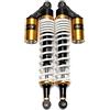 WABTU Ammortizzatori Per Moto Universale 400mm 15 3/4quot;Ammortizzatore ad aria for moto Sospensione posteriore Quad Scooter Dirt Bike Protezione dalla caduta del motore Ammortizzatore (Color : 3)